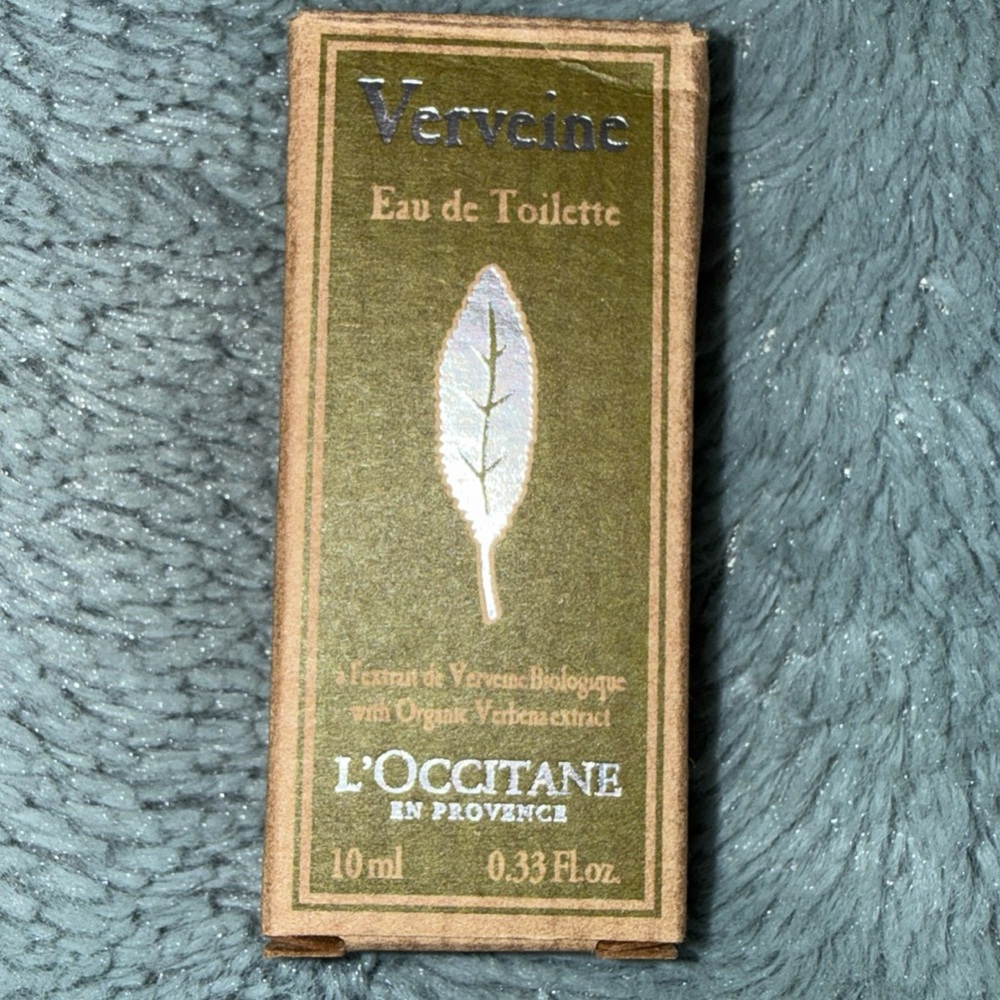 L'OCCITANE Vervaine Eau de Toilette — Olive Green Box